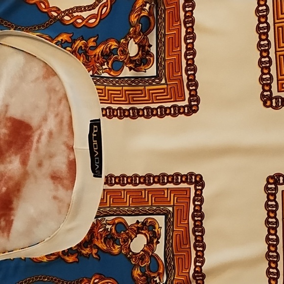 Vintage Evo Vorro Chain Print Dress - Picture 3 of 10